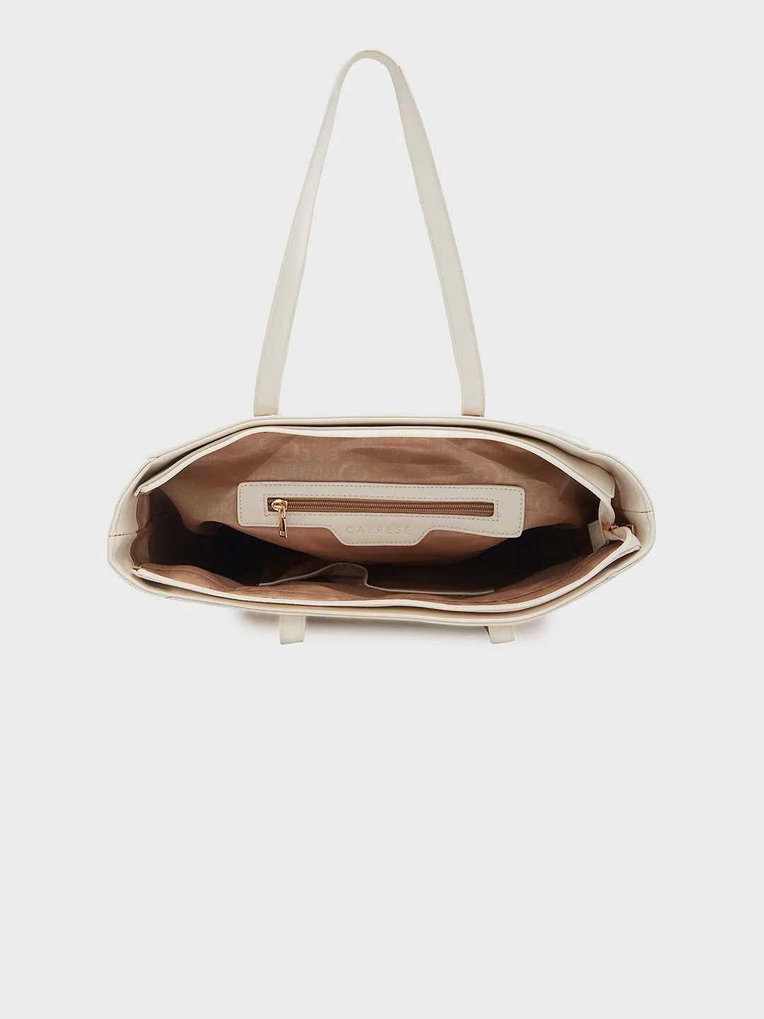 Caprese Ramani Medium White Tote Bag - Image 9