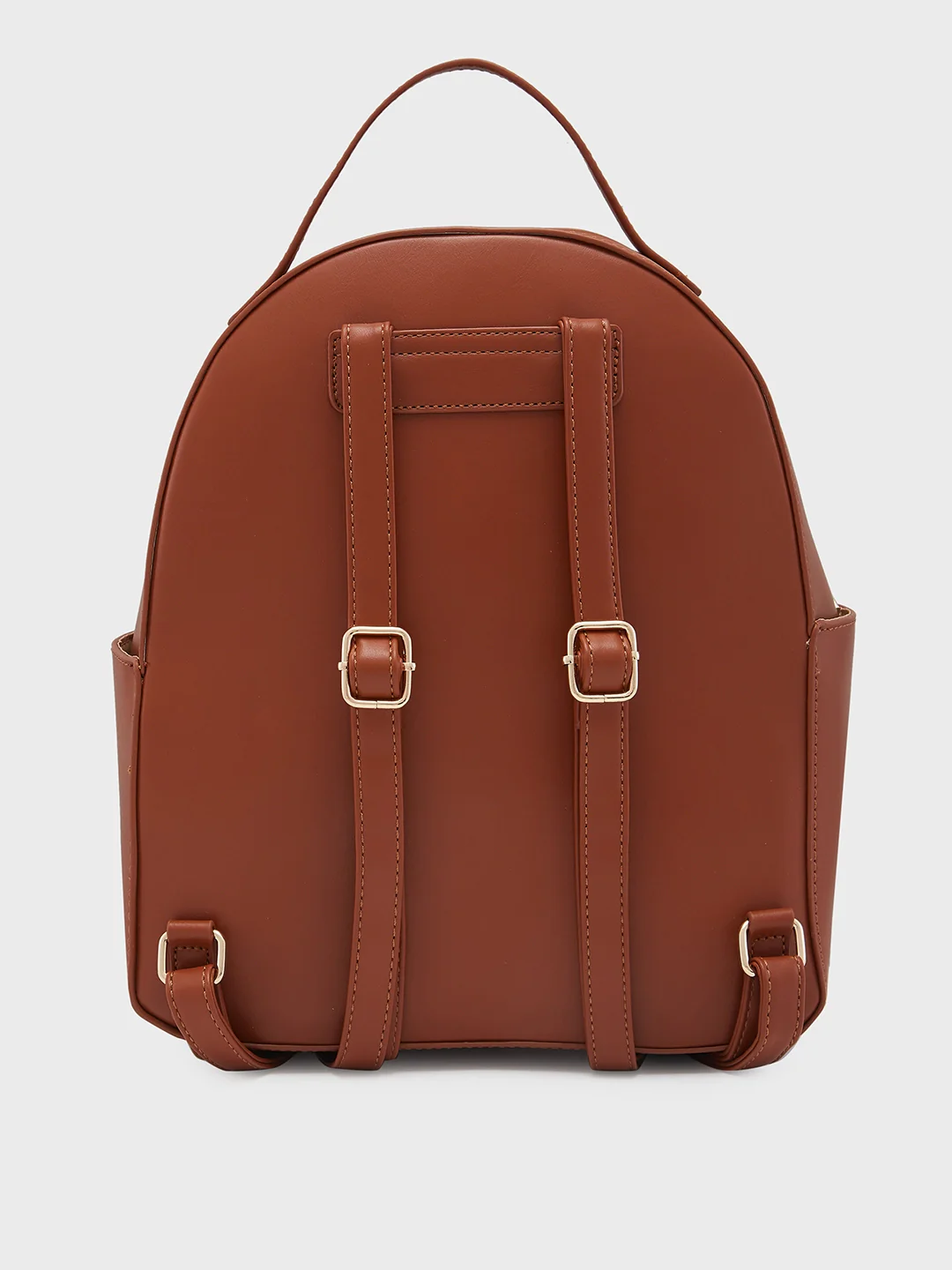 Caprese Ramani Small Brown Backpack - Image 3