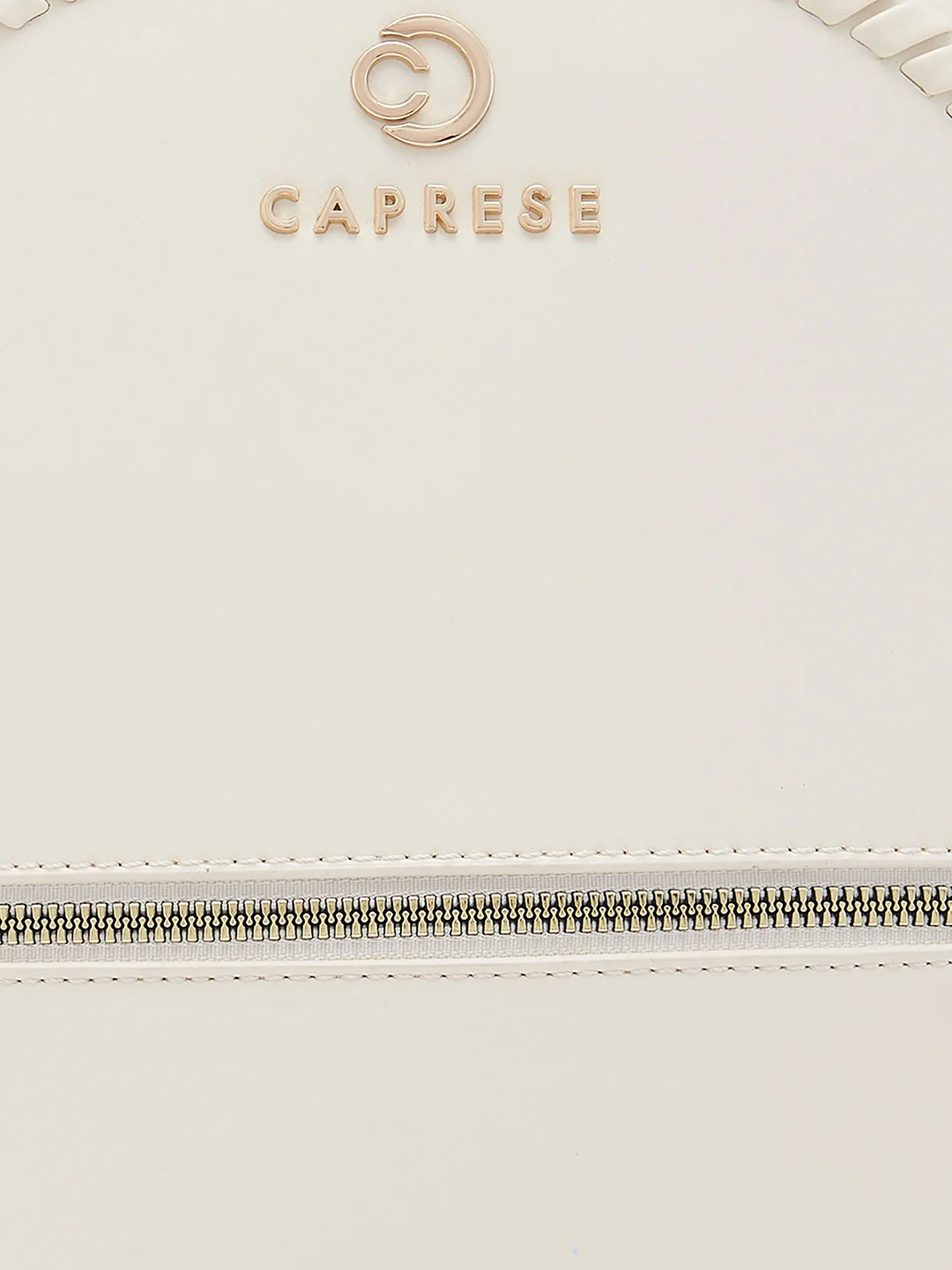 Caprese Ramani Small White Backpack - Image 10