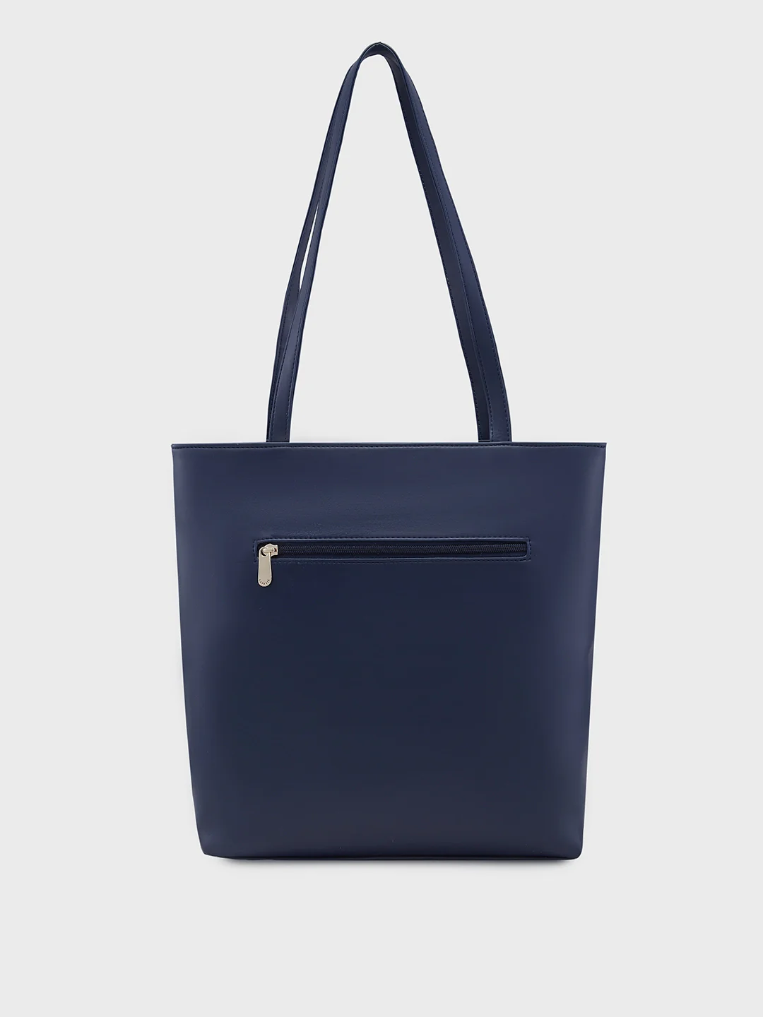 Caprese Rayn Large Blue & Navy Tote Bag - Image 4