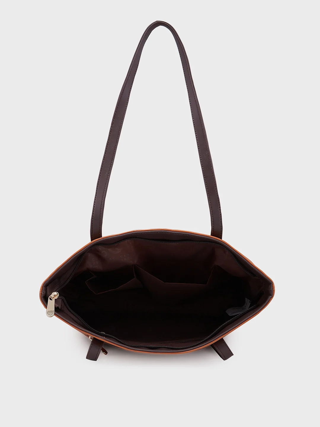 Caprese Rayn Medium Tan Tote Bag - Image 9