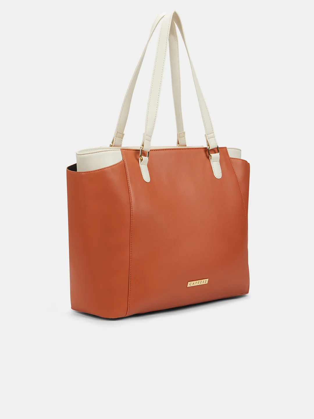 Caprese  Regina Large Tan Tote Bag - Image 3