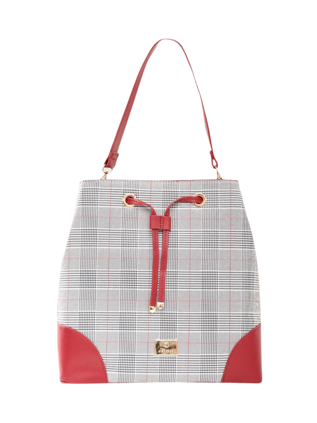 Caprese Remi Large Red Satchel Bag