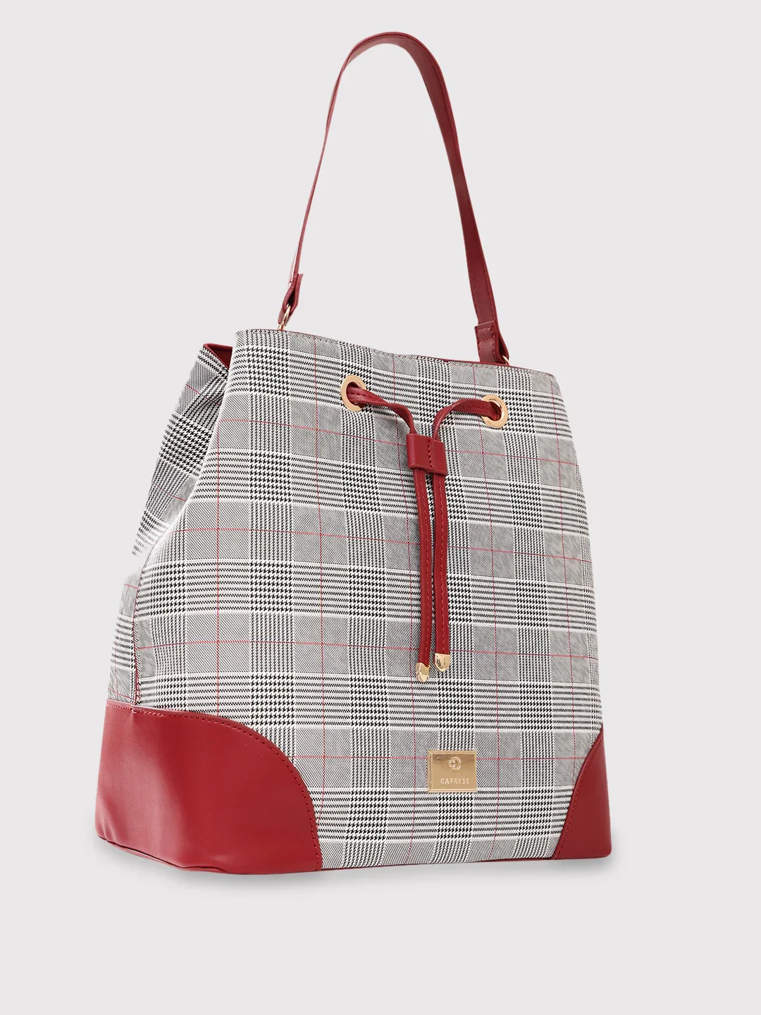 Caprese Remi Large Red Satchel Bag - Image 3