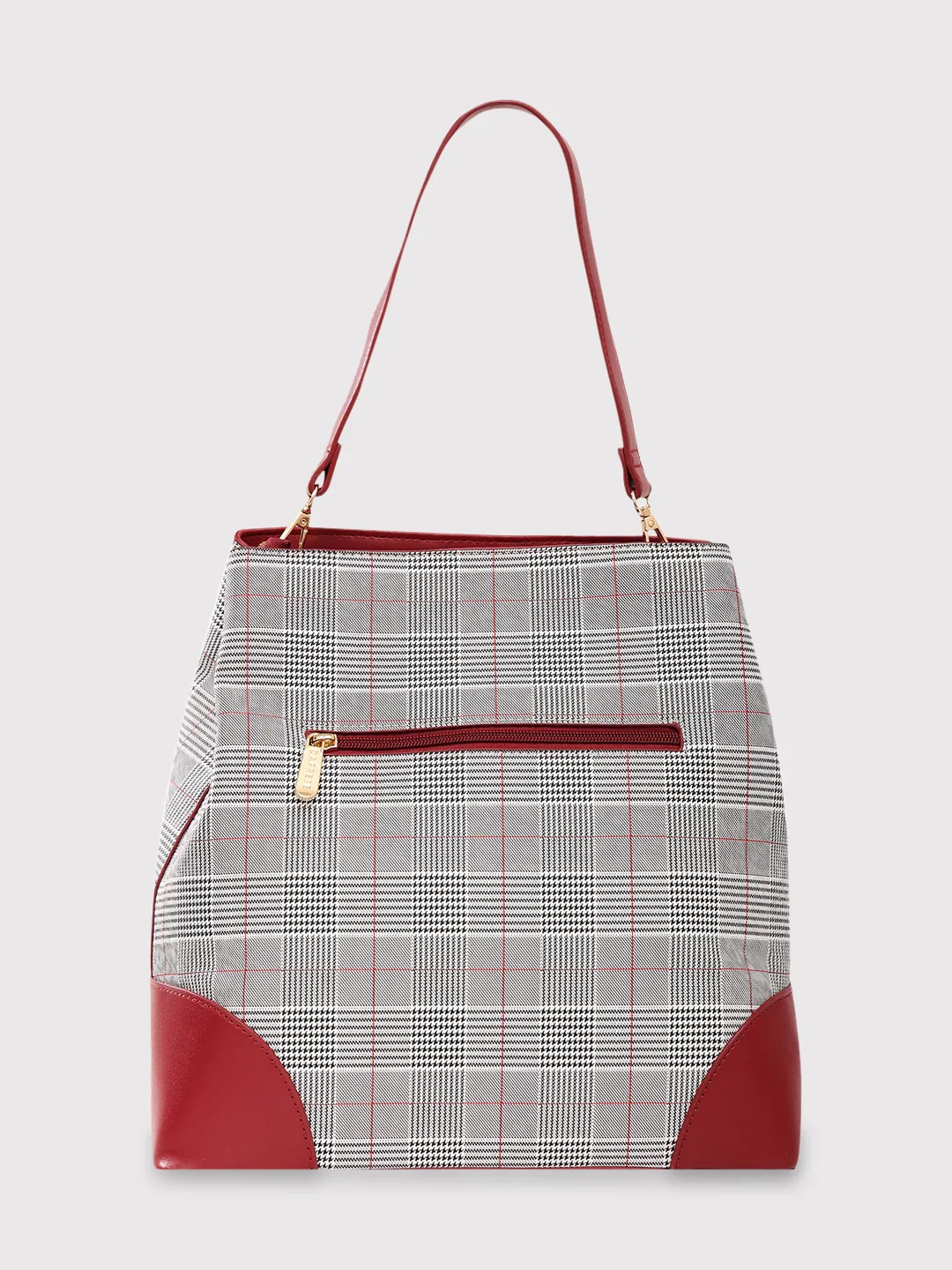 Caprese Remi Large Red Satchel Bag - Image 4