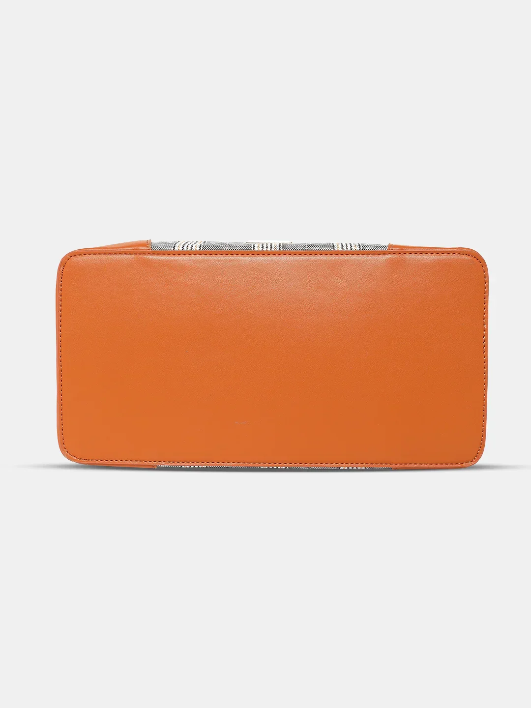 Caprese Remi Large Tan Satchel Bag - Image 8