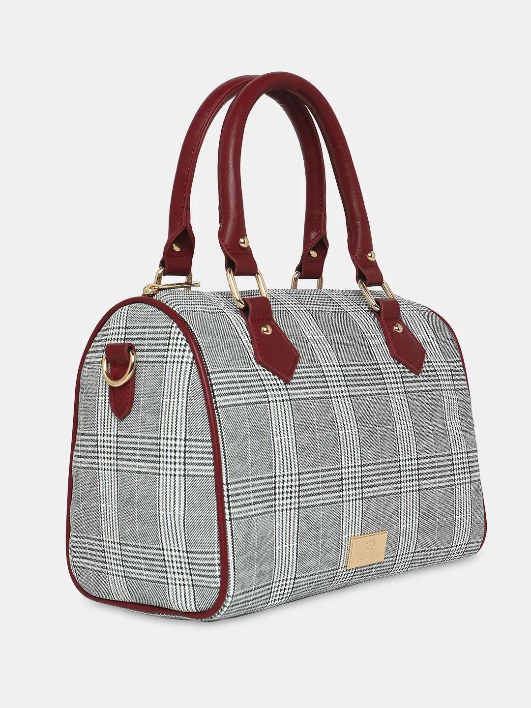 Caprese Remi Medium Red Satchel Bag - Image 4