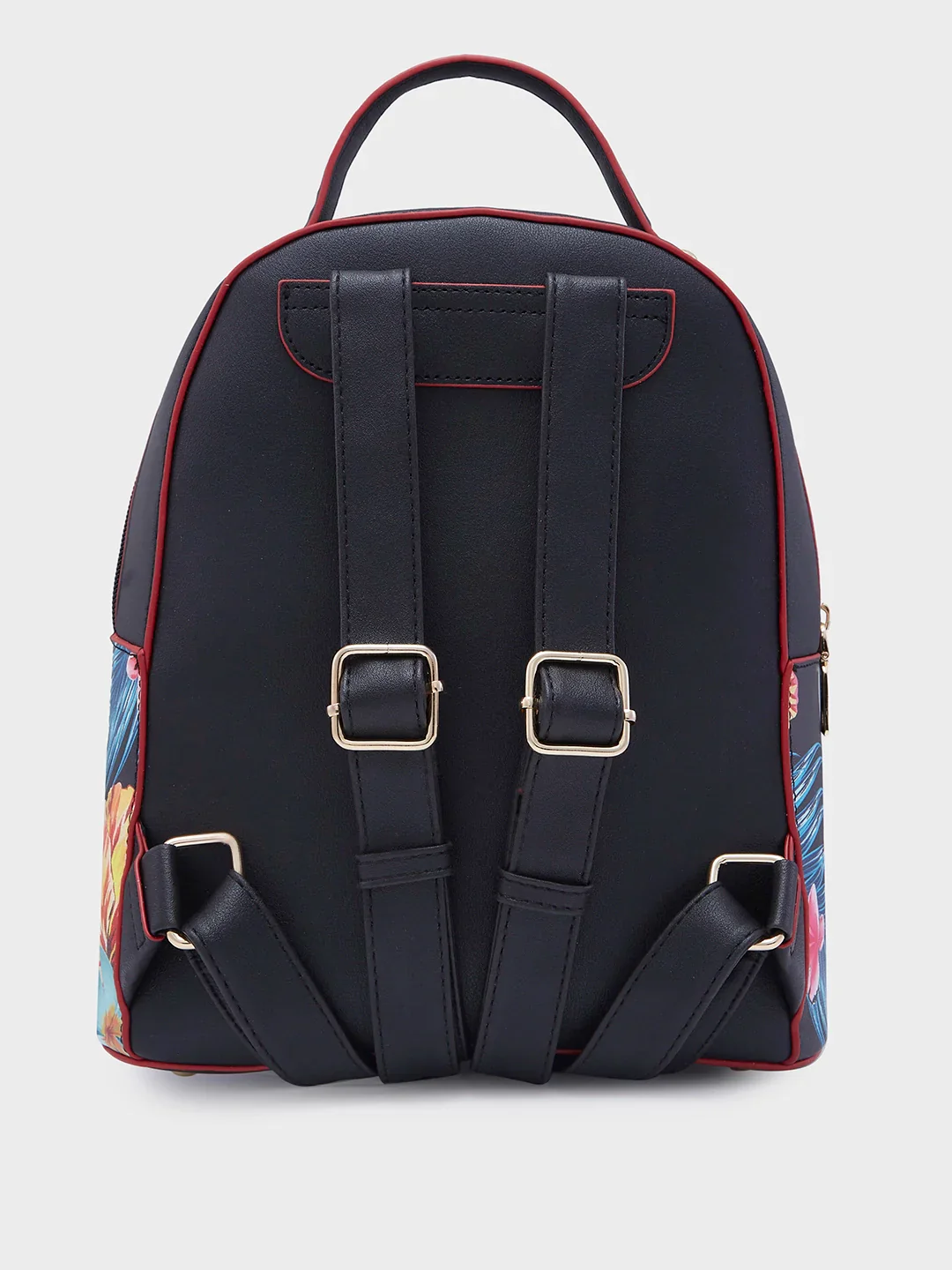 Caprese Renee Medium Black Backpack - Image 4