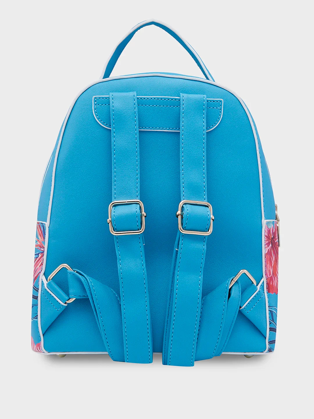 Caprese Renee Medium Blue Backpack - Image 4