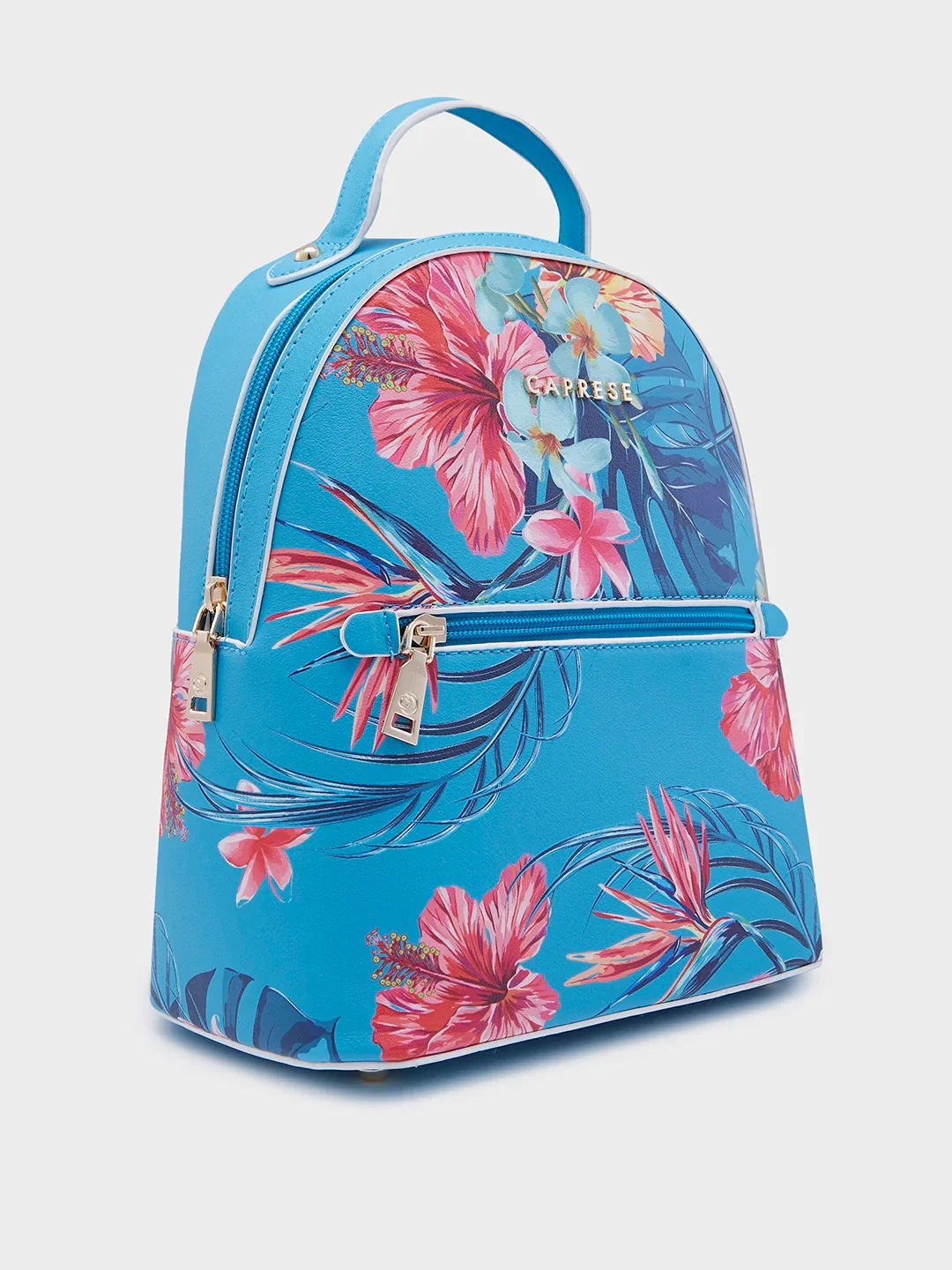Caprese Renee Medium Blue Backpack - Image 5