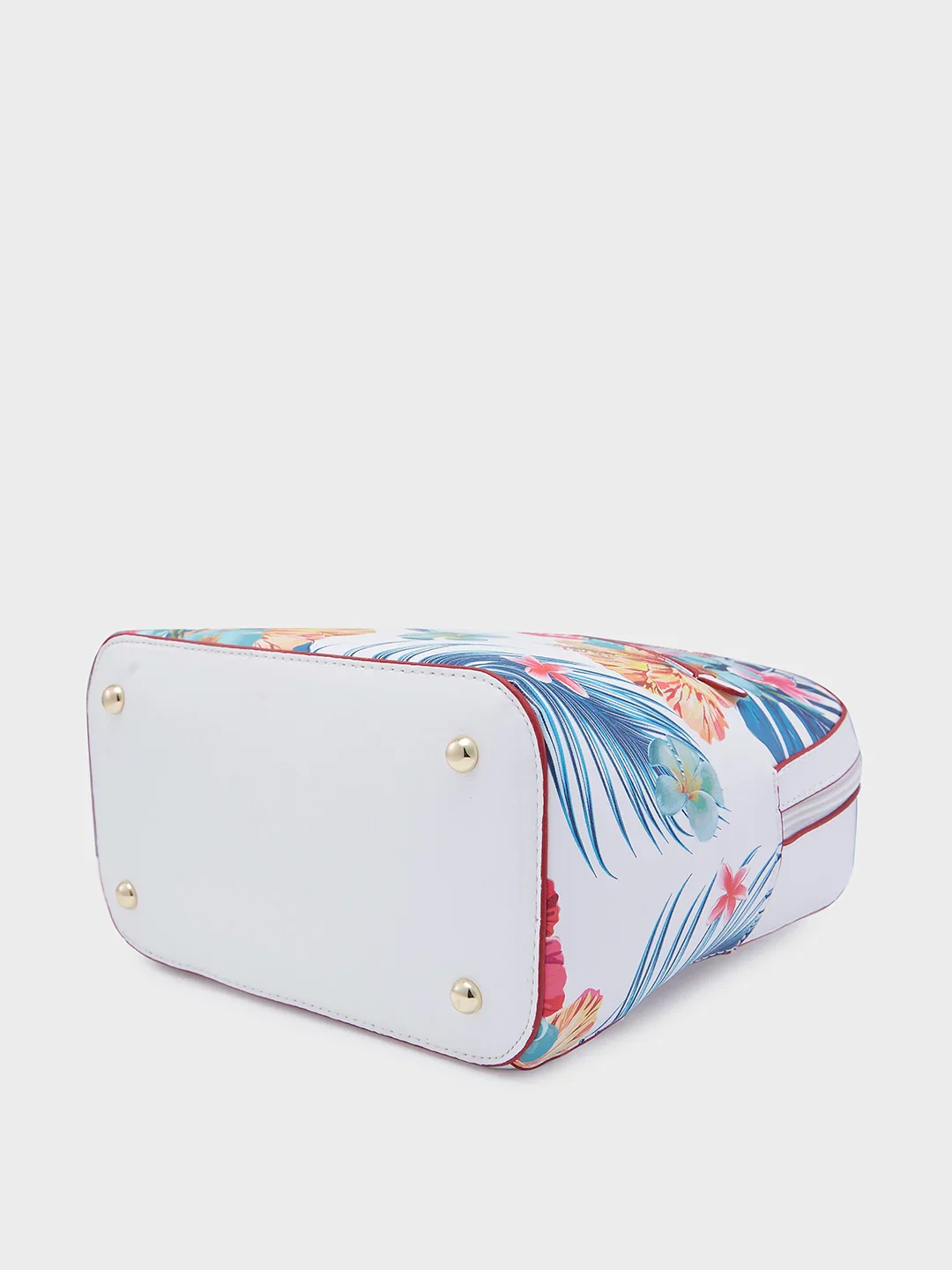 Caprese Renee Medium White Backpack - Image 6