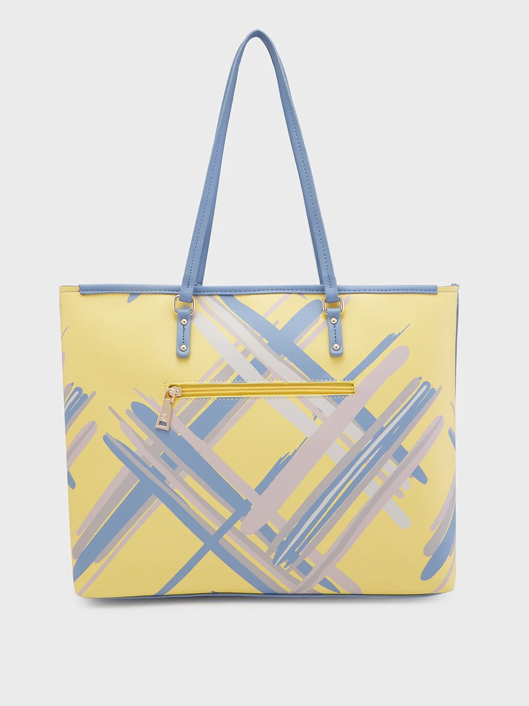 Caprese Renee Large Yellow Tote Bag - Image 4