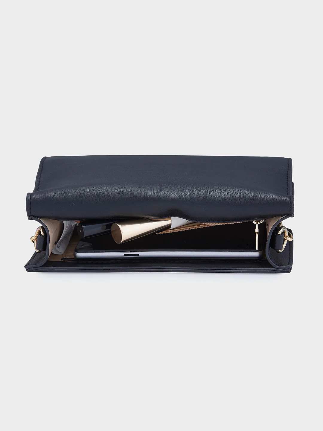 Caprese Reno Small Black Sling Bag - Image 8