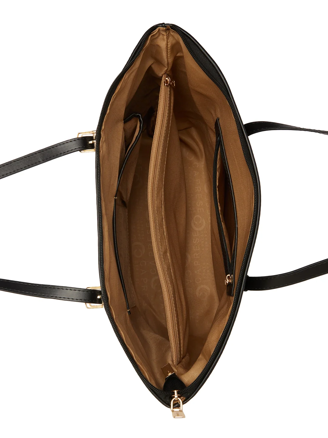 Caprese Rihanna Large Black Tote Bag - Image 4