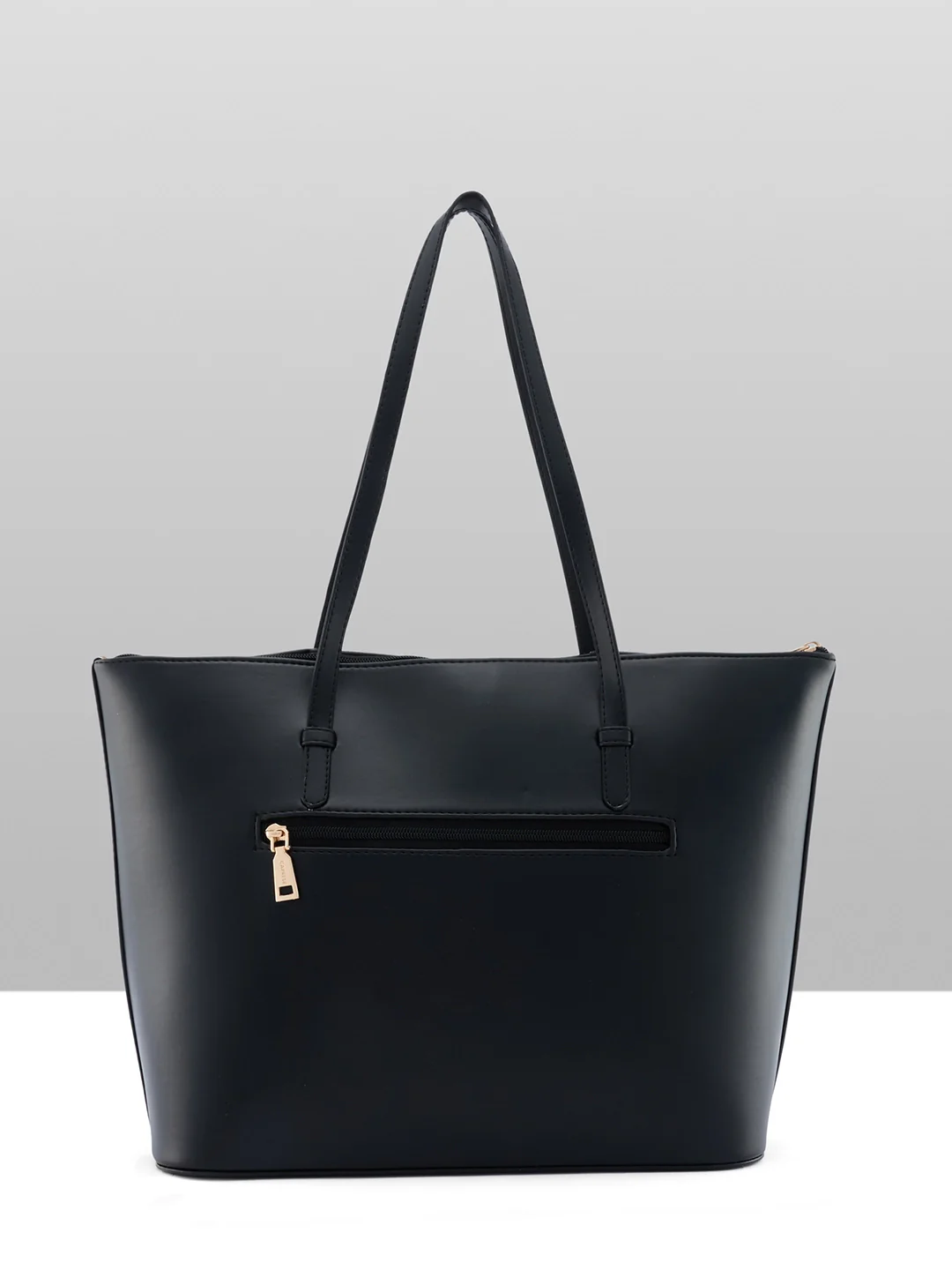 Caprese Rihanna Large Black Tote Bag - Image 6