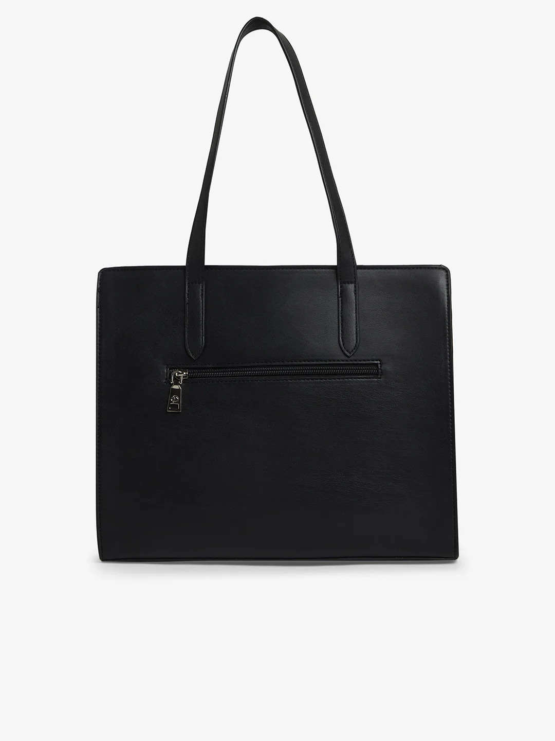Caprese Riko Large Black Satchel Bag - Image 6