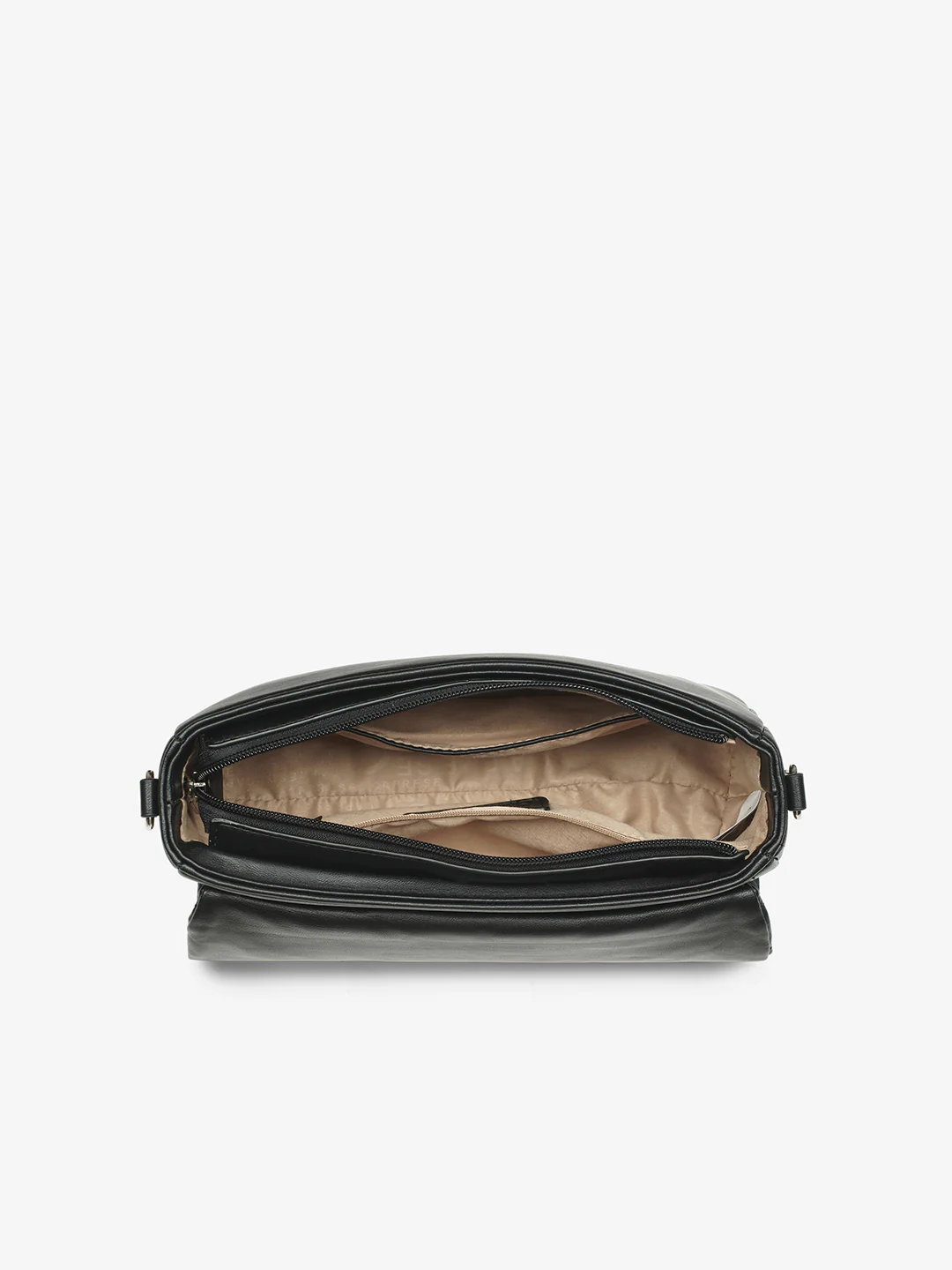Caprese Riko Large Black Sling Bag - Image 8