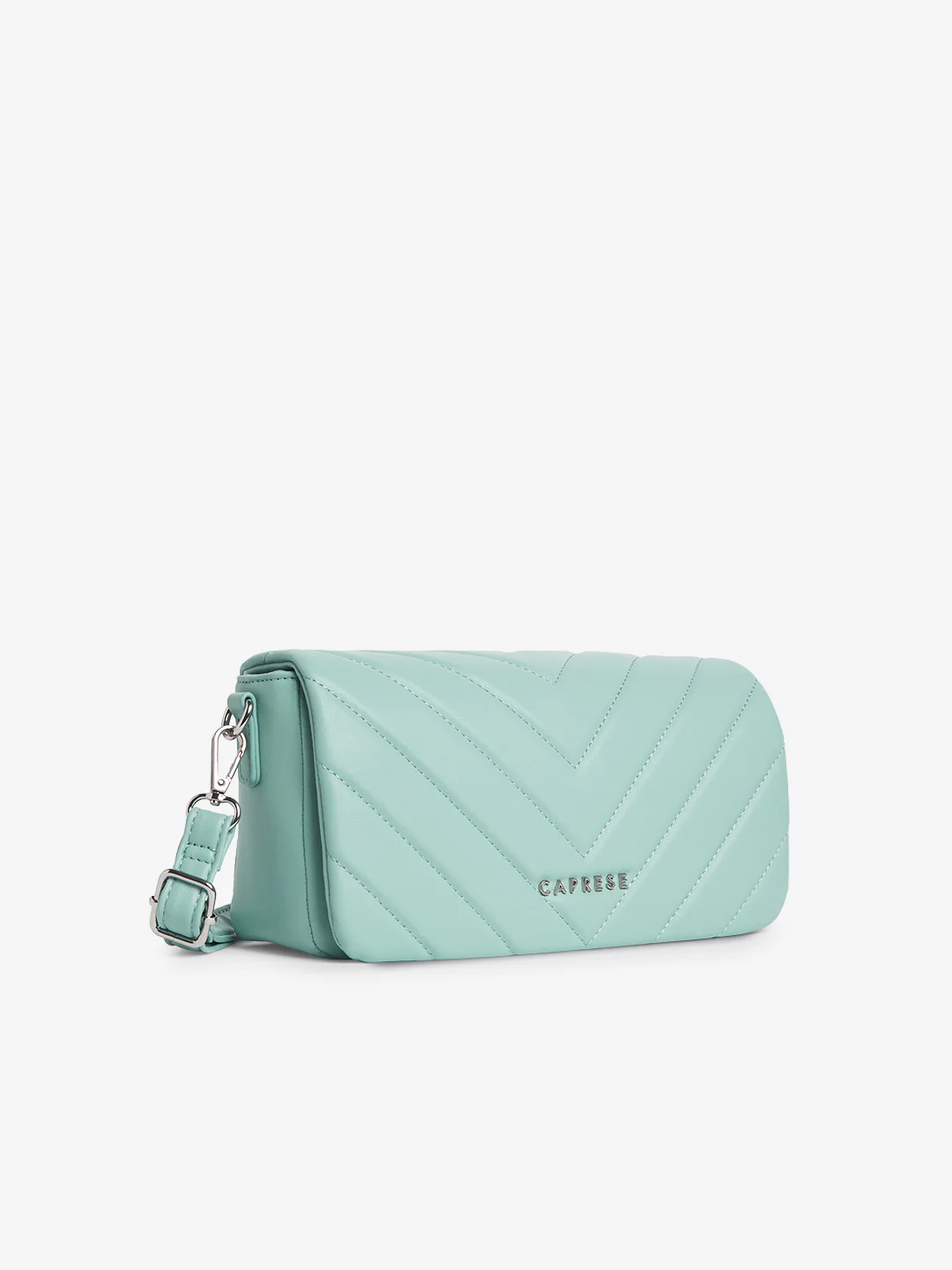 Caprese Riko Large Powder Blue Sling Bag - Image 5