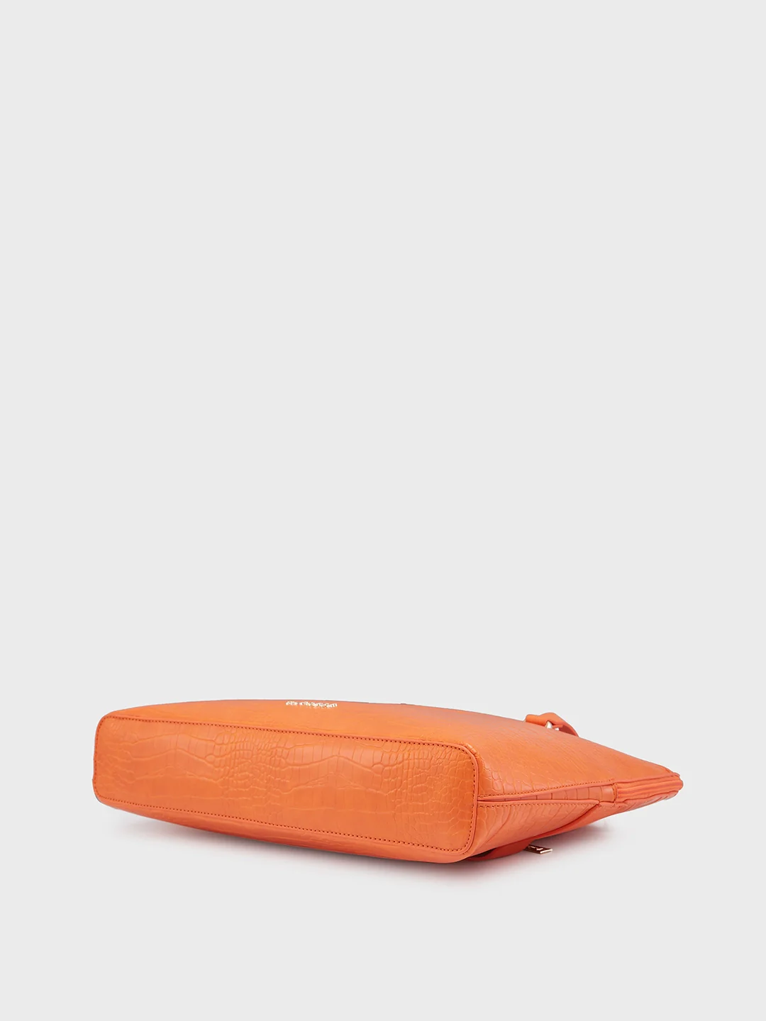 Caprese Rima Medium Orange Laptop Bag - Image 5
