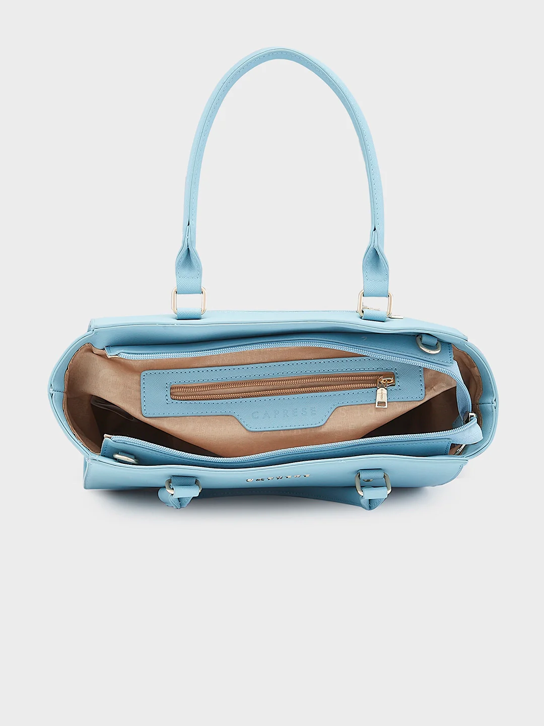 Caprese Rima Medium Blue Tote Bag - Image 10