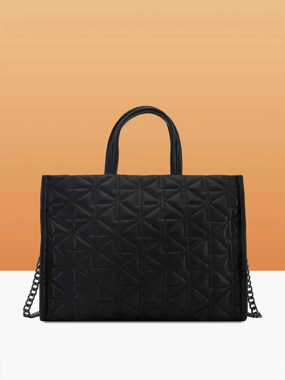 Caprese Ritva Tote Medium Black Bag - Image 4
