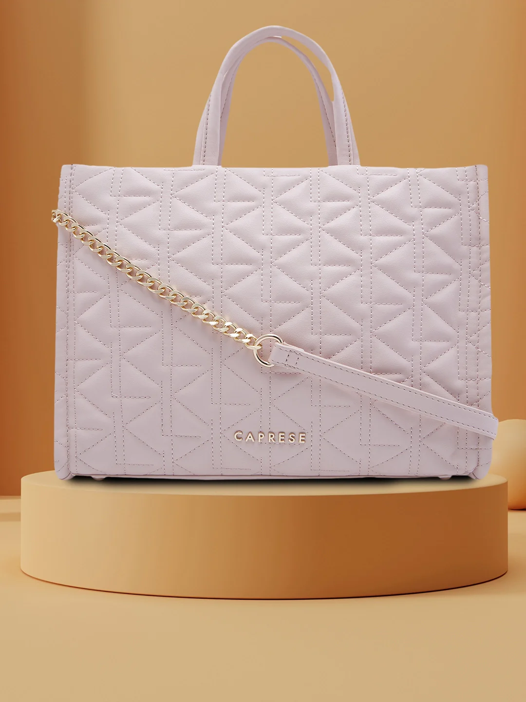 Caprese Ritva Medium Pink Tote Bag - Image 3