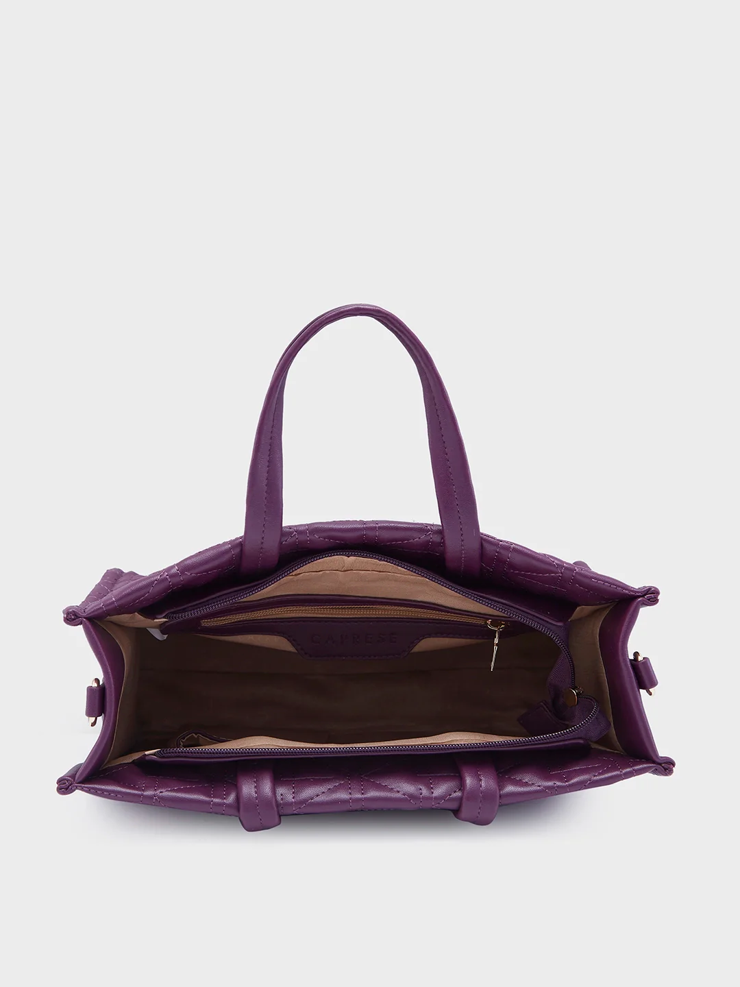 Caprese Ritva Medium Violet Tote Bag - Image 11