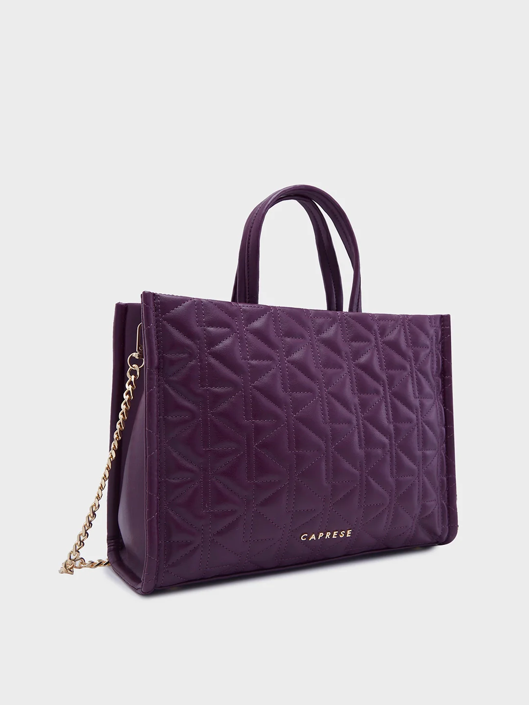 Caprese Ritva Medium Violet Tote Bag - Image 6