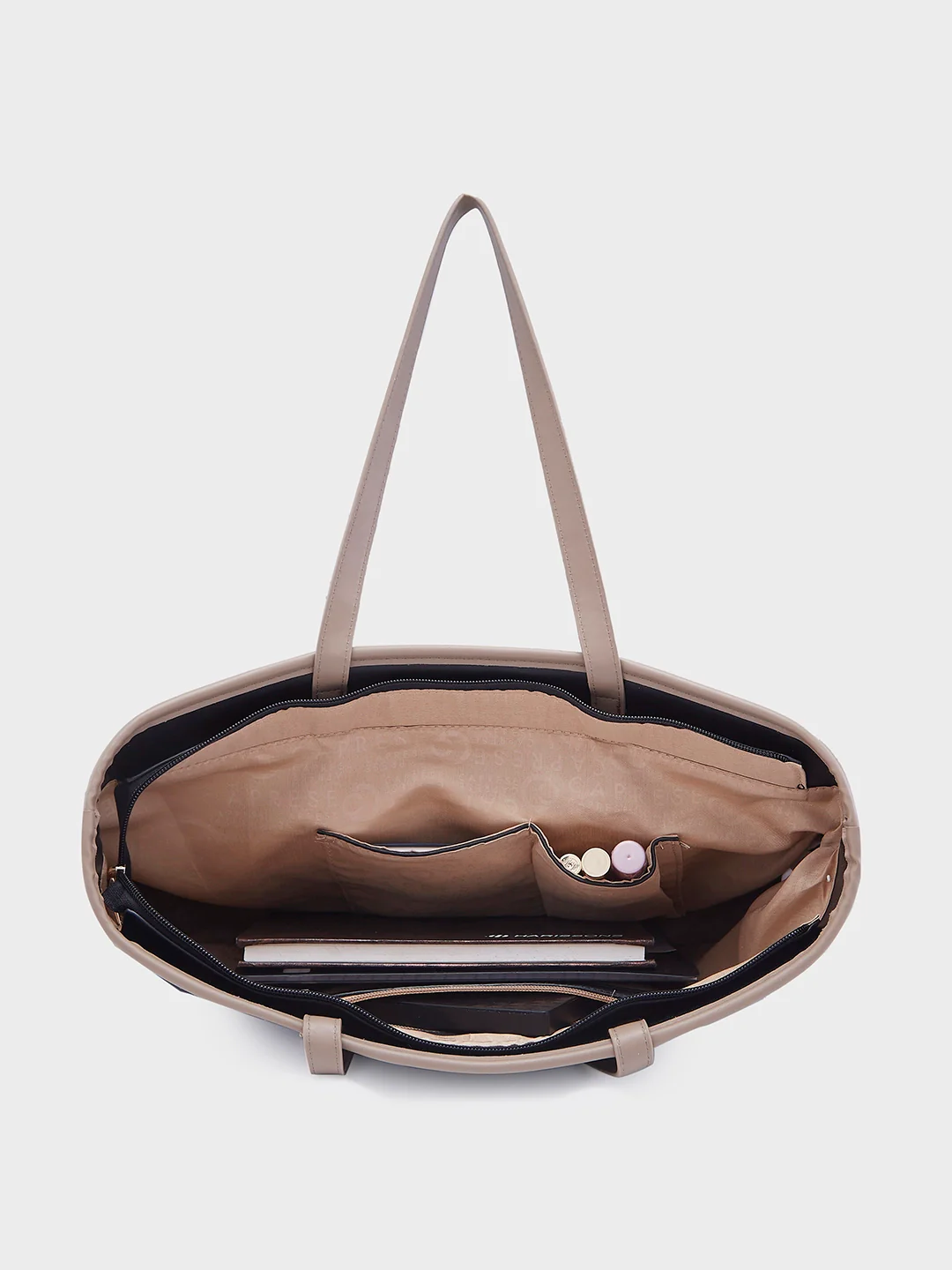 Caprese Roberta Large Black Tote Bag - Image 9