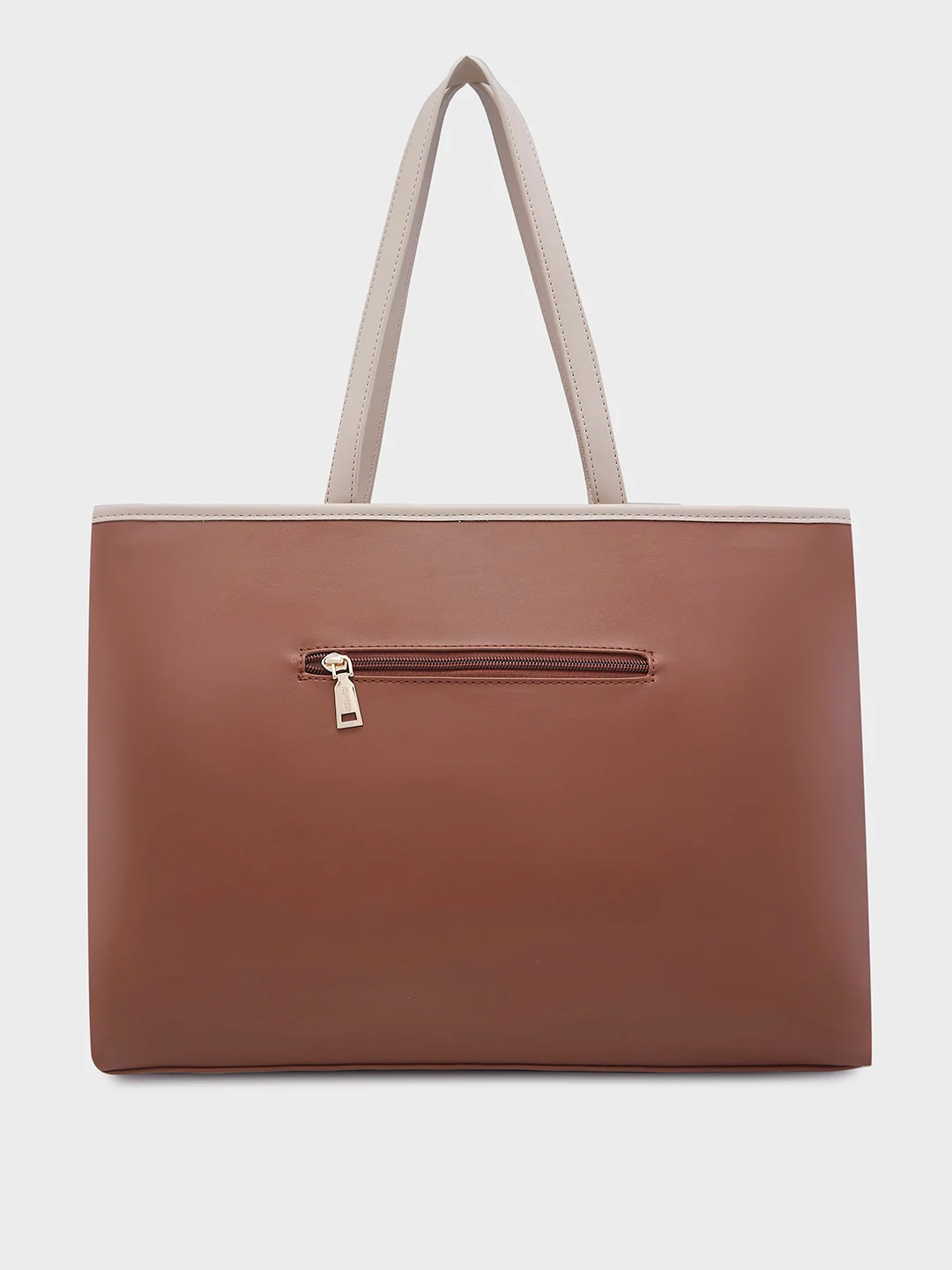 Caprese Roberta Large Brown Tote Bag - Image 4