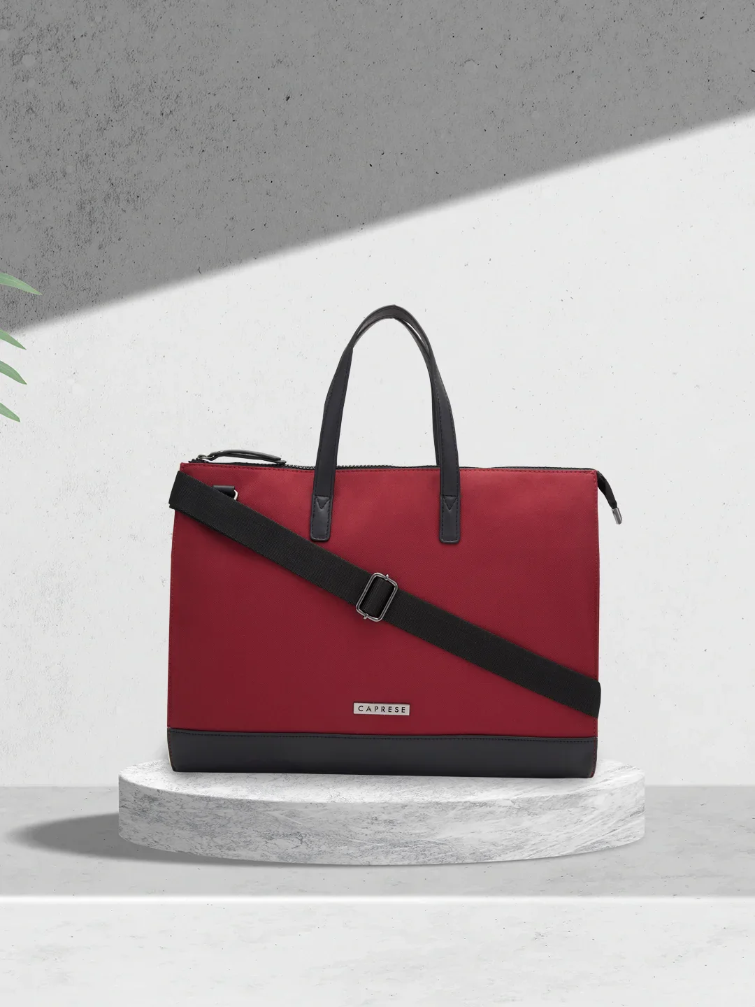 Caprese Rogue Large Red Laptop Bag