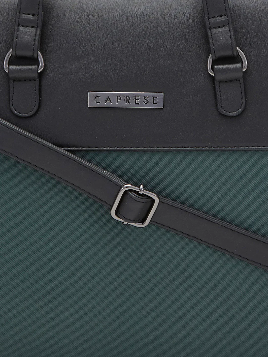 Caprese Rogue Large Teal Satchel Bag - Image 9