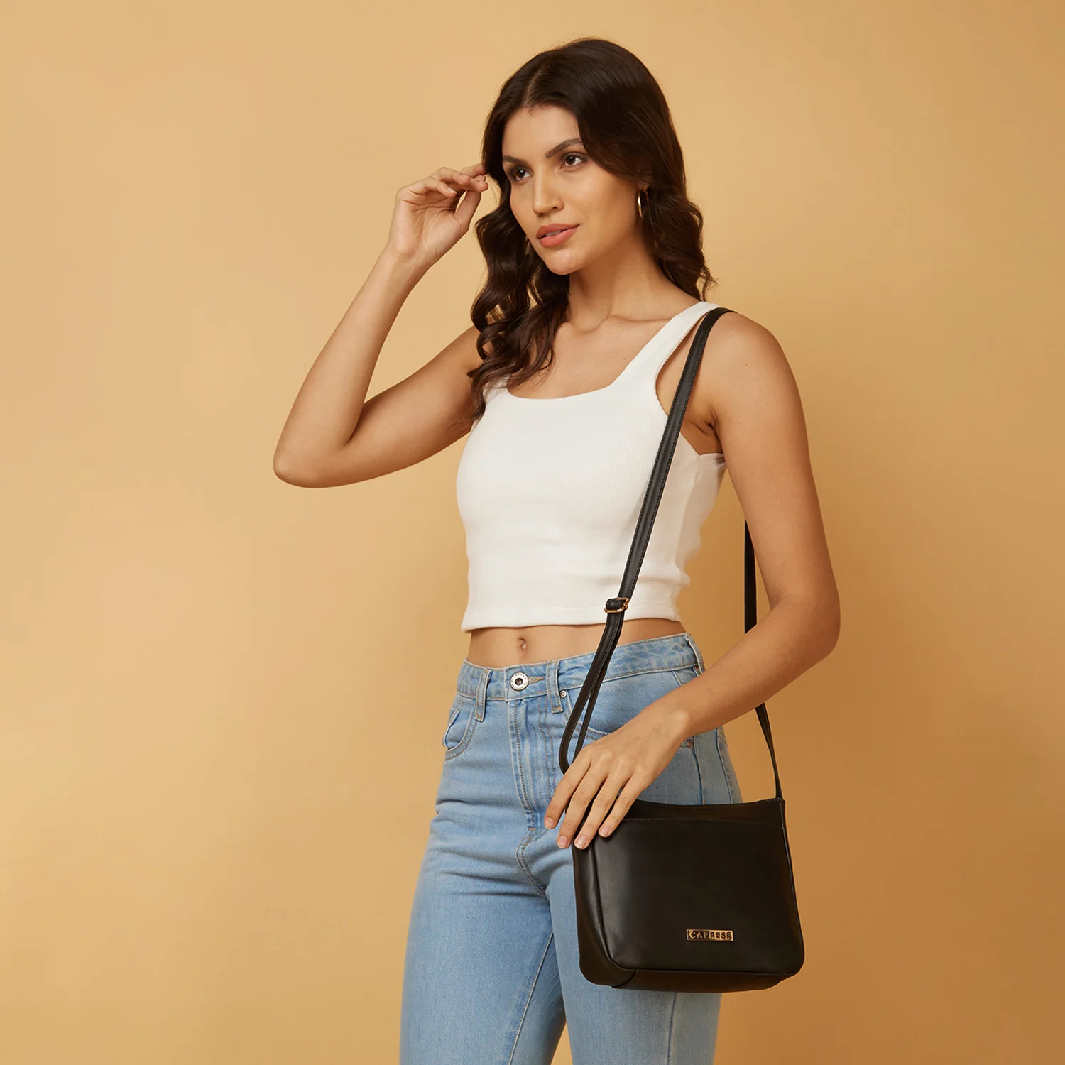 Caprese Rohde Small Black Crossbody Bag - Image 2