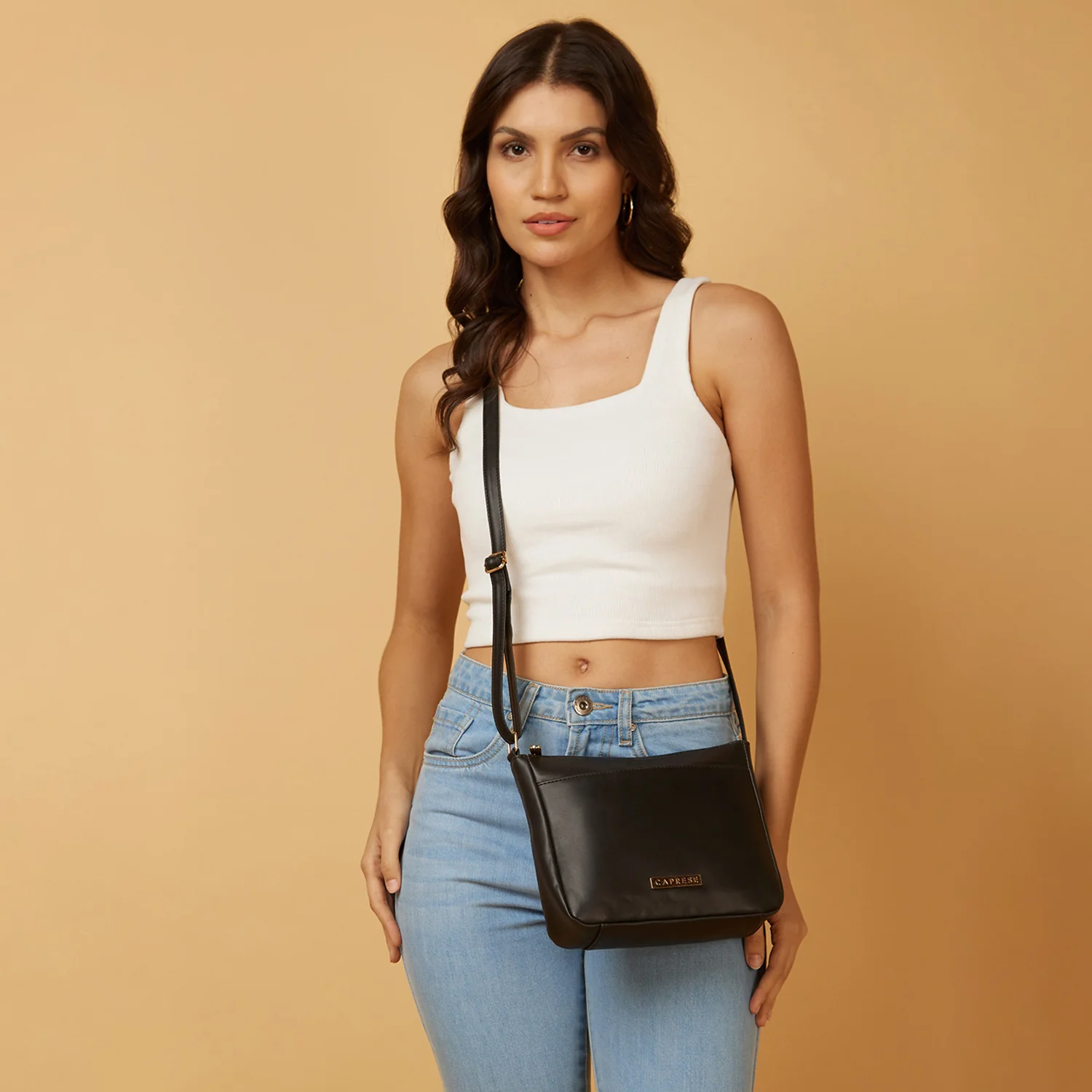 Caprese Rohde Small Black Crossbody Bag - Image 9