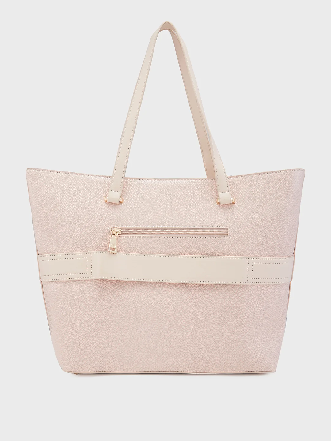 Caprese Roima Large Beige Tote Bag - Image 3