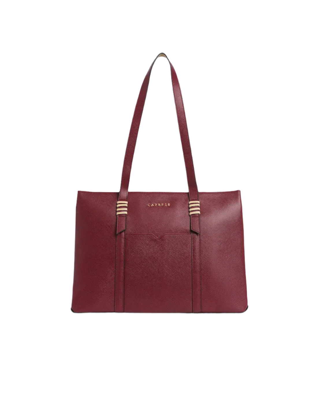 Caprese Roma Large Red Tote Bag