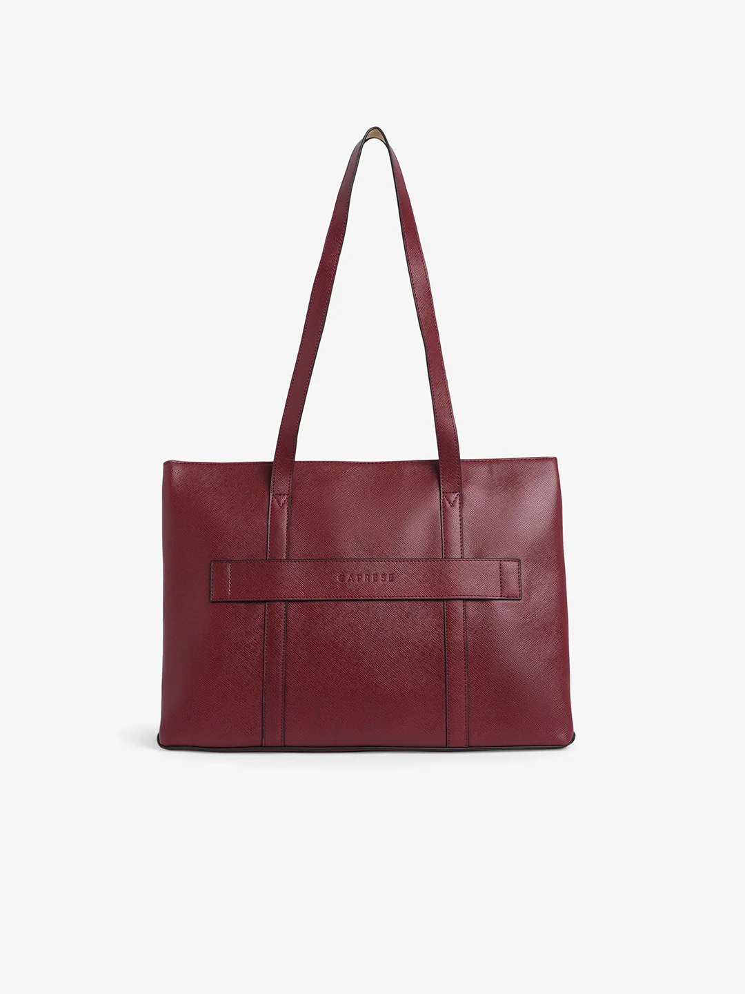 Caprese Roma Large Red Tote Bag - Image 3