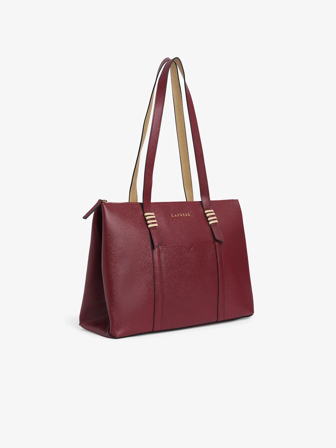 Caprese Roma Large Red Tote Bag - Image 9