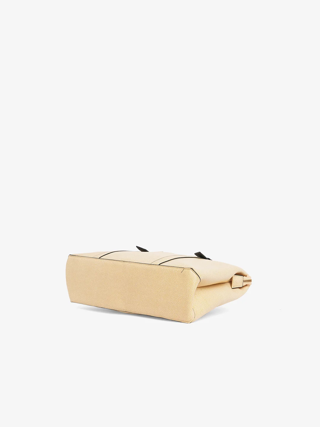 Caprese Roma Medium Beige Tote Bag - Image 7