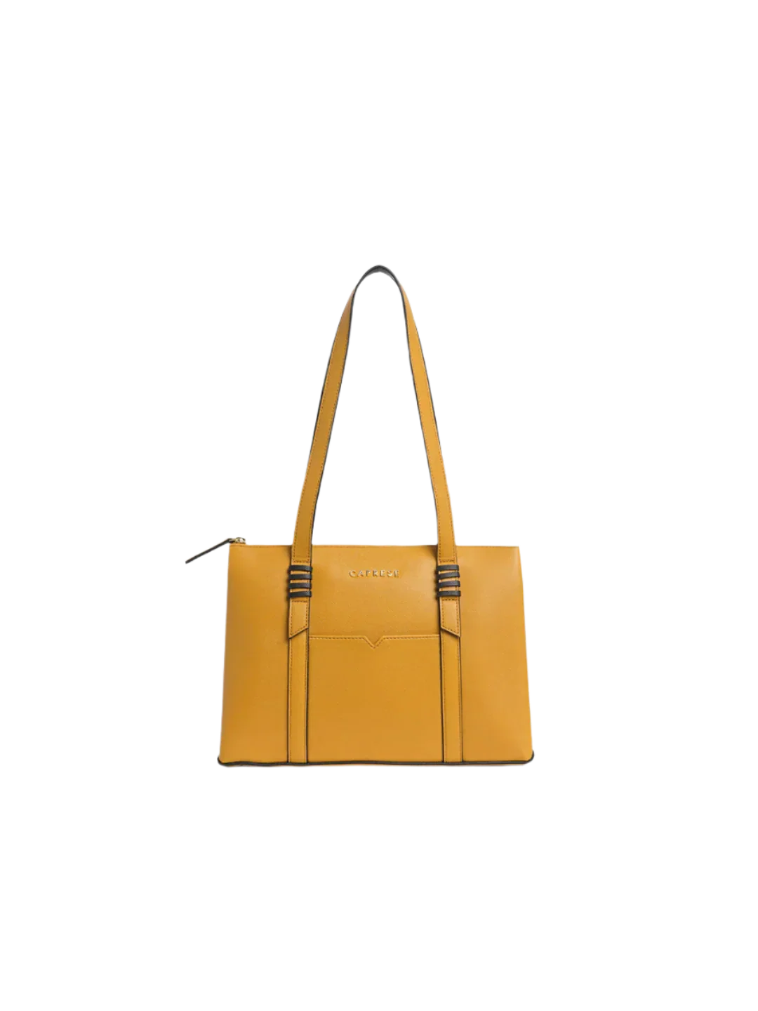 Caprese Roma Medium Yellow Tote Bag