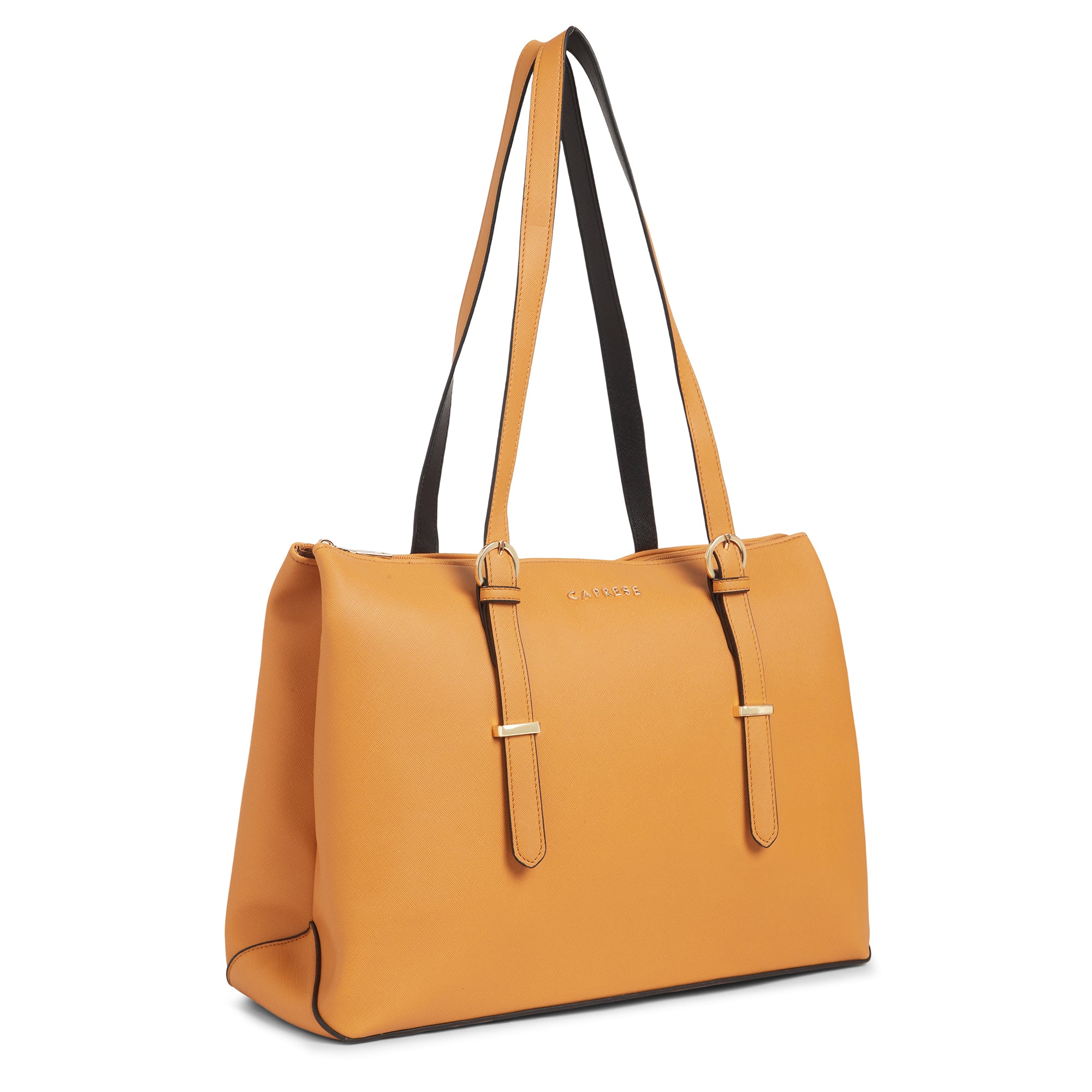 Caprese  Romano  Large Ochre Tote Bag - Image 2