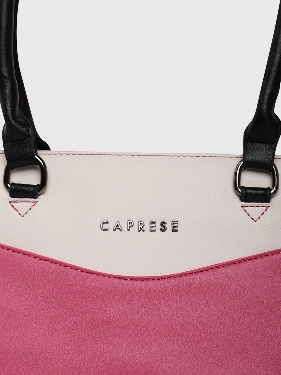 Caprese Rome Large Flamingo Laptop Satchel Bag - Image 8