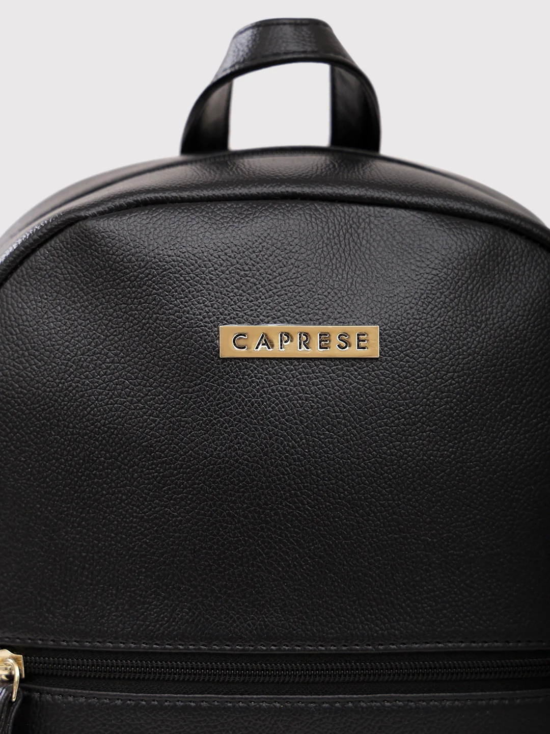 Caprese Rome Medium Black Backpack - Image 4