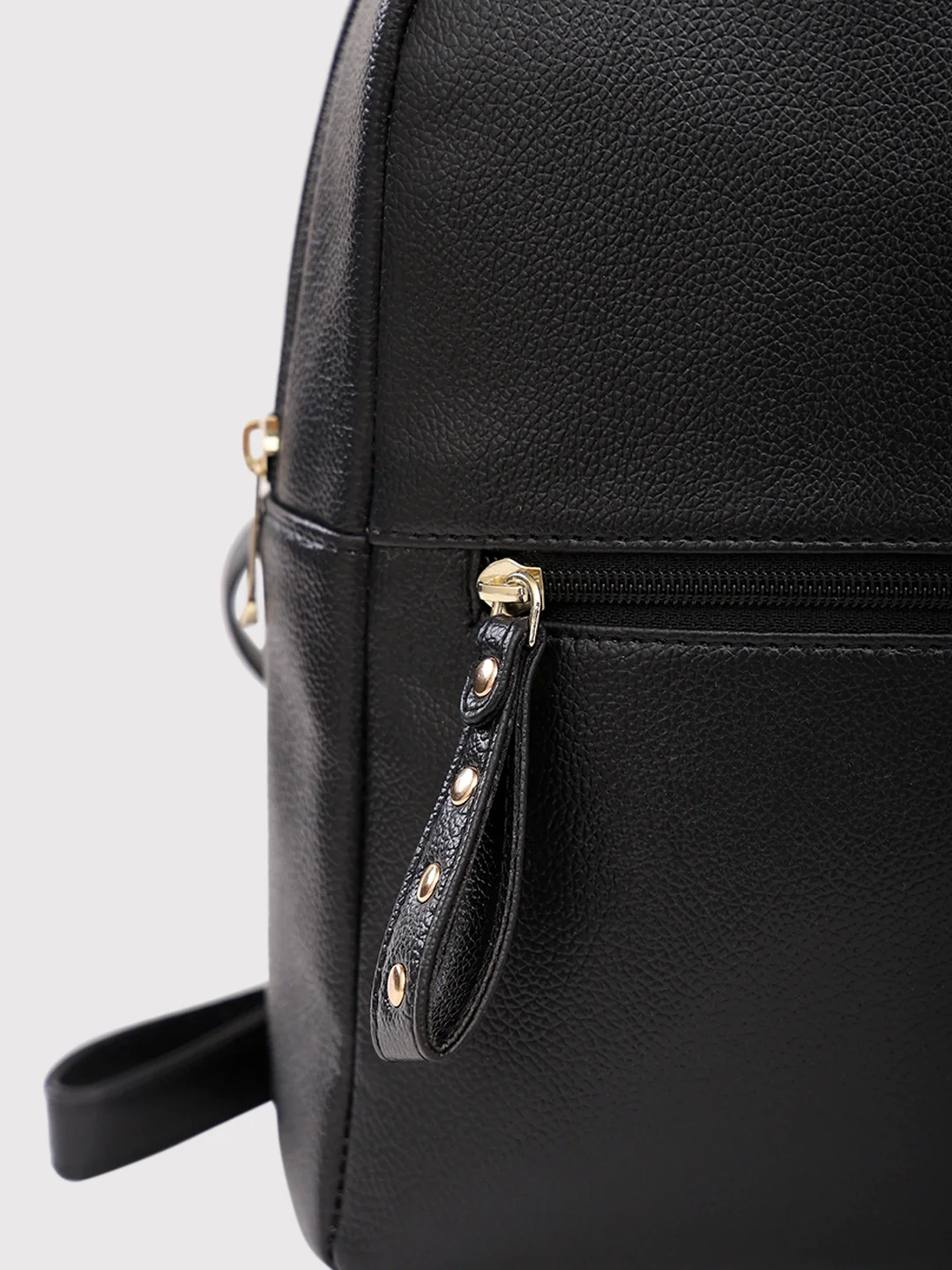 Caprese Rome Medium Black Backpack - Image 5