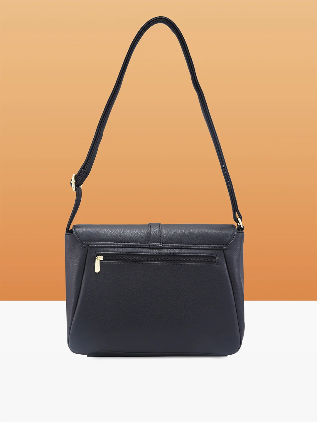 Caprese Romea Medium Black Sling Bag - Image 3