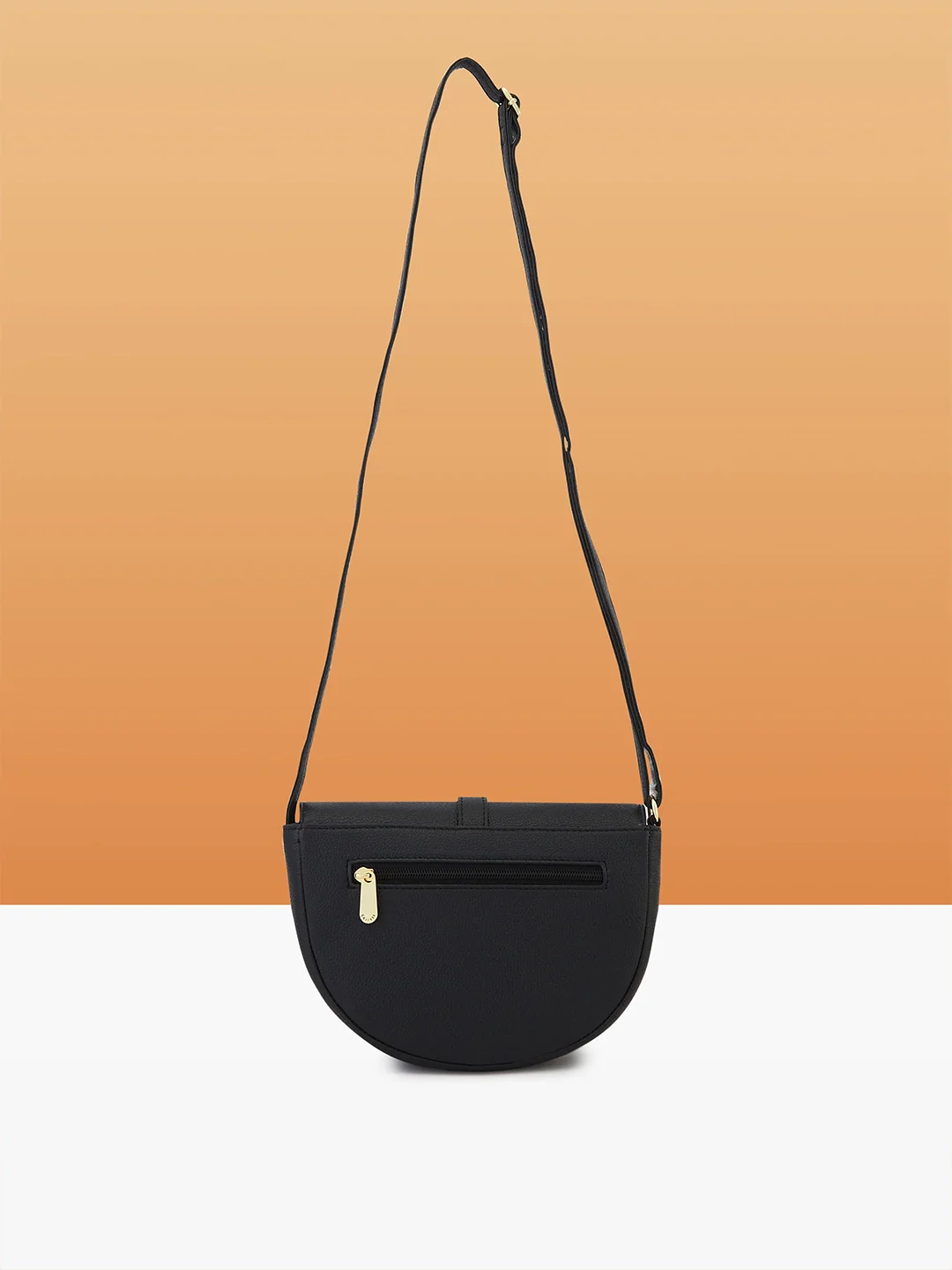 Caprese Romea Small Black Sling Bag - Image 4