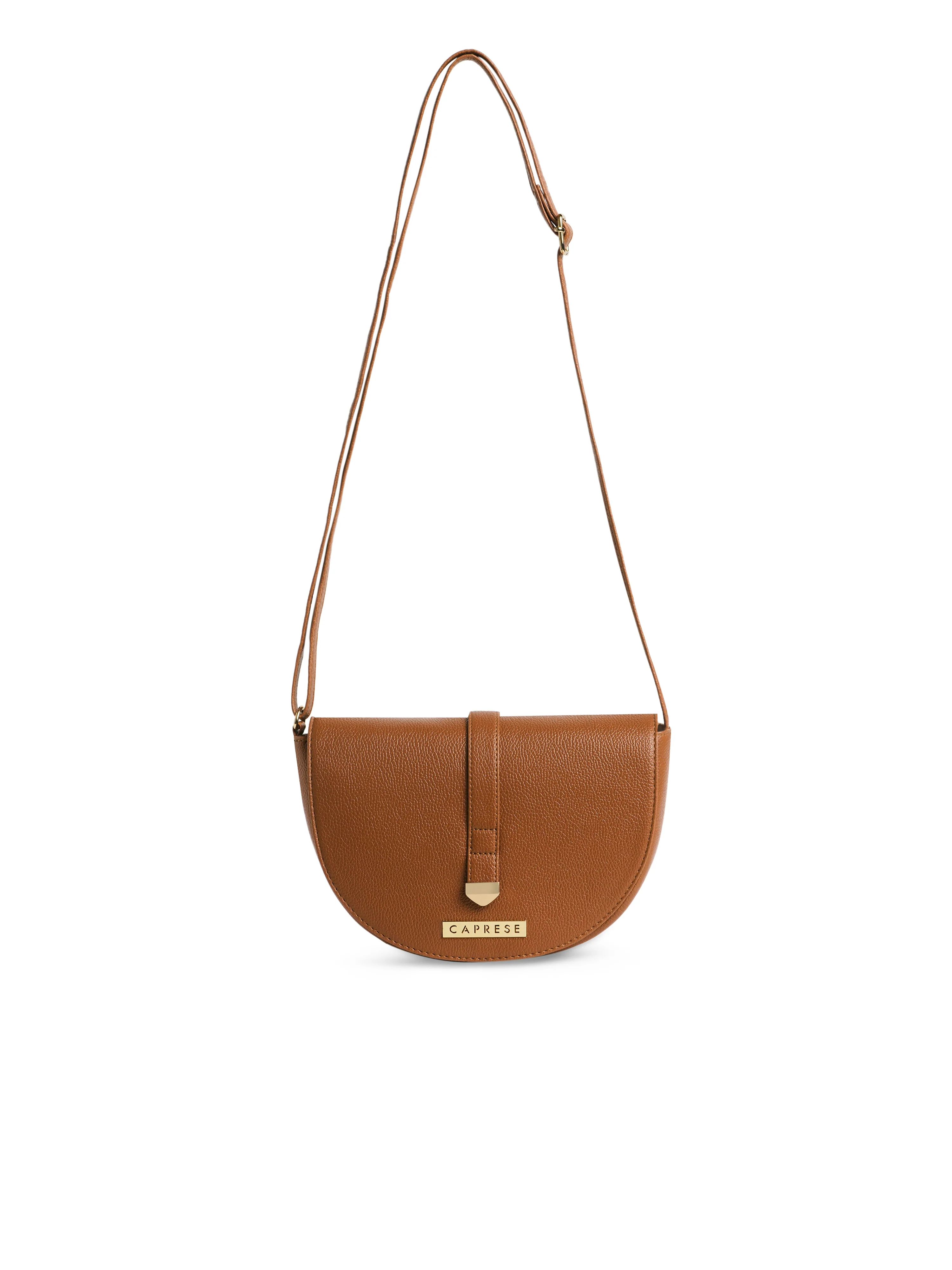 Caprese Romea Small Tan Sling Bag