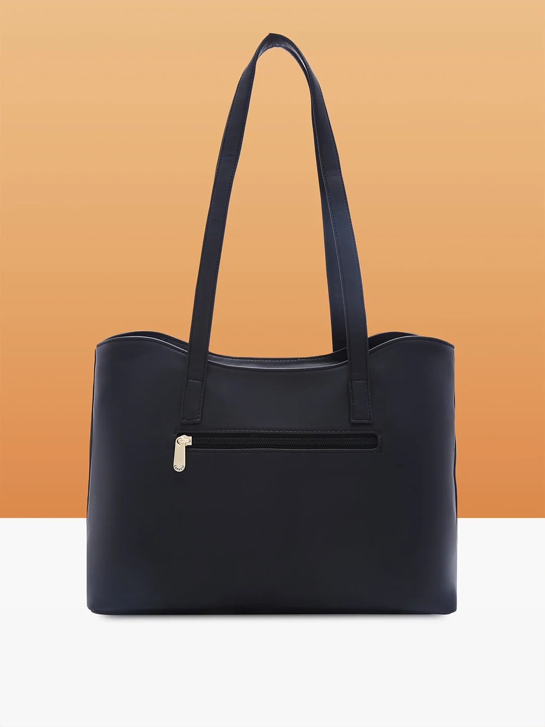 Caprese Romea Medium Black Tote Bag - Image 3