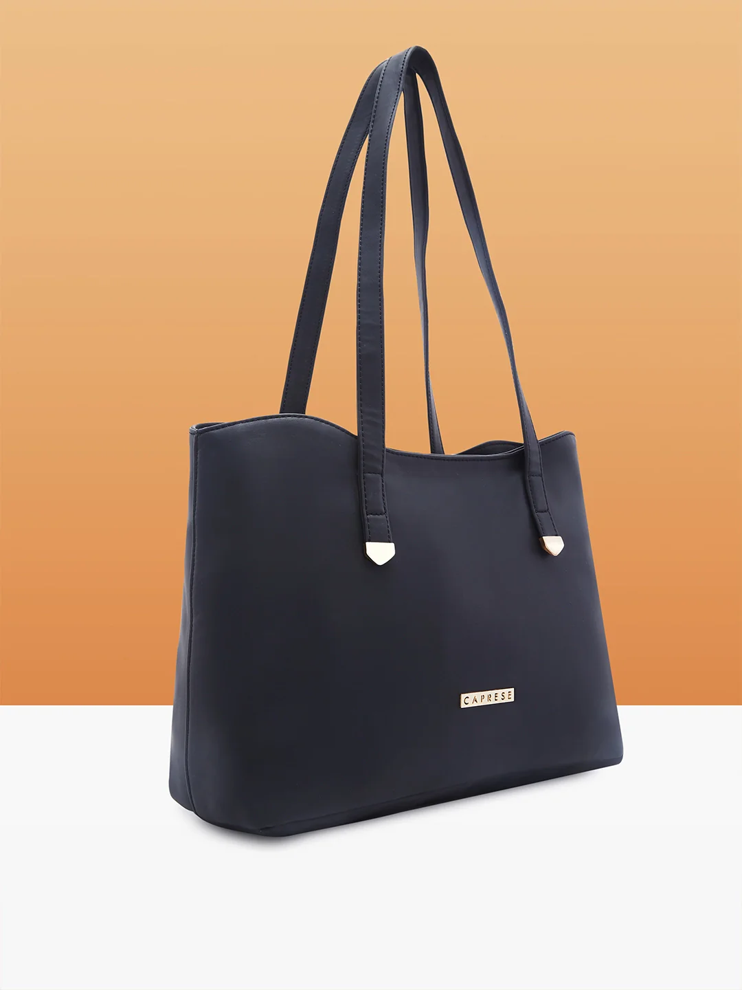 Caprese Romea Medium Black Tote Bag - Image 4