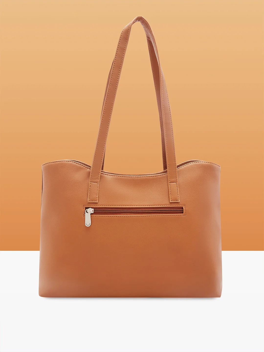 Caprese Romea Medium Tan Tote Bag - Image 3